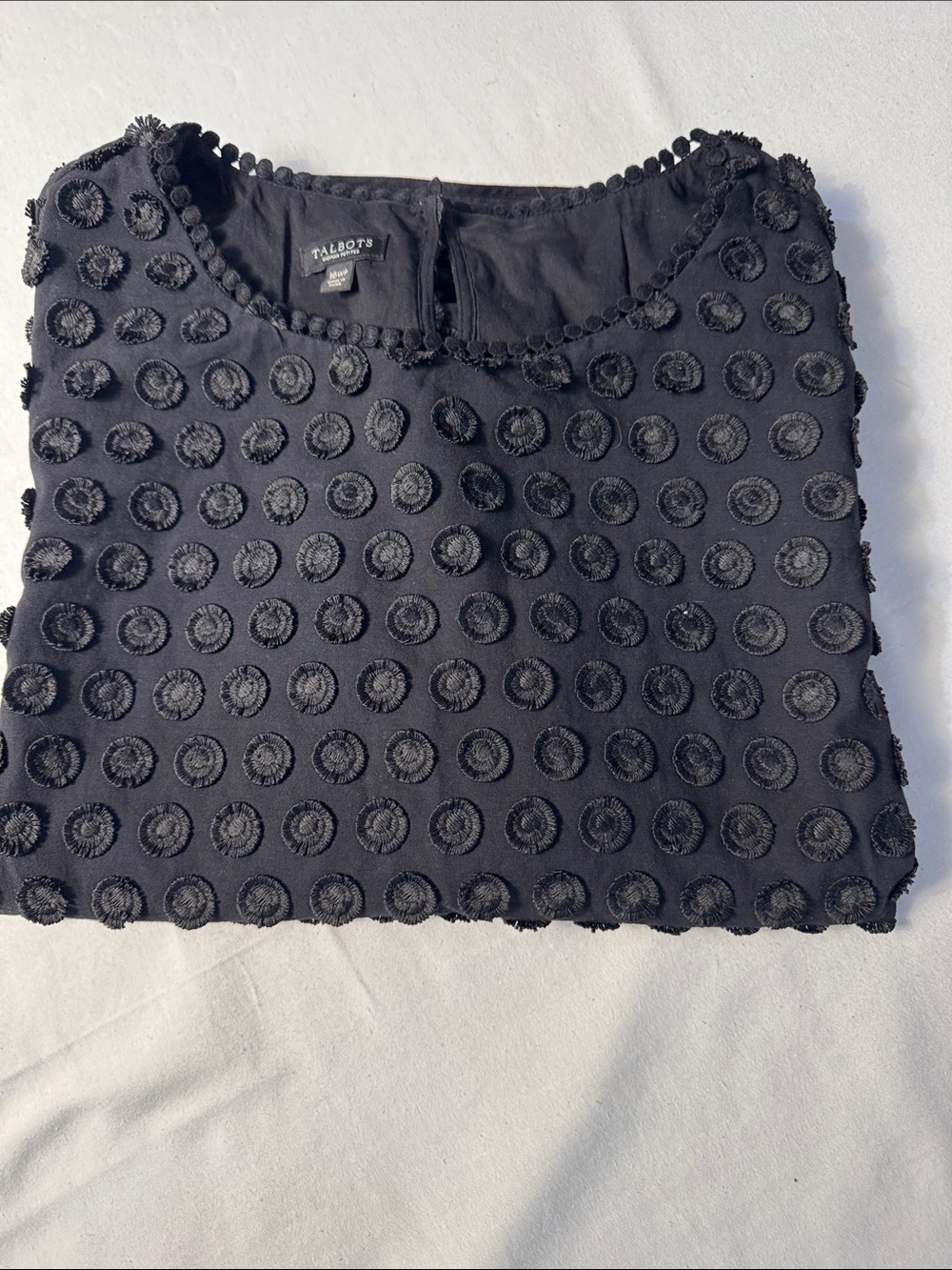 Talbots 16 WP blouse. Lined.